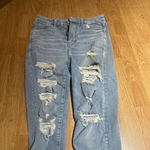 American eagle ripped jeans